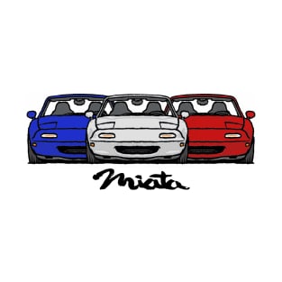 MX5 Miata NA Trio T-Shirt