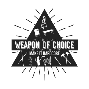 Weapon Of Choice (Black) T-Shirt