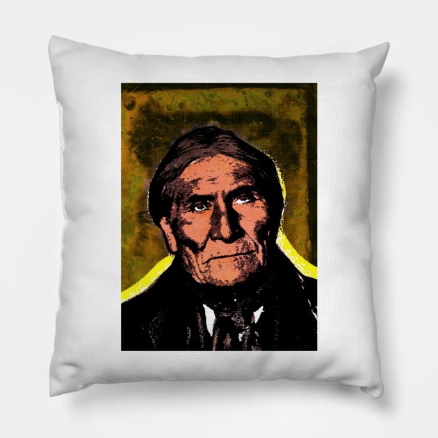 GERONIMO-5 Pillow by truthtopower