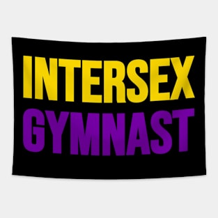 INTERSEX GYMNAST (Yellow, Purple) Tapestry