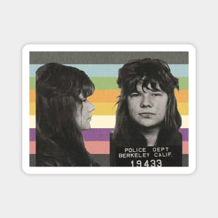 Celebrity Mug Shot: Janis Joplin Edition Magnet