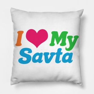 I Love My Savta Pillow