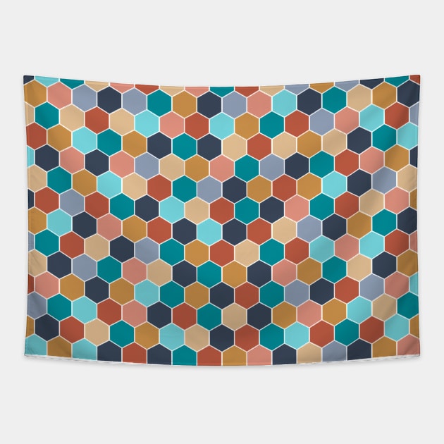 Hex Tapestry by ApricotBlossomDesign