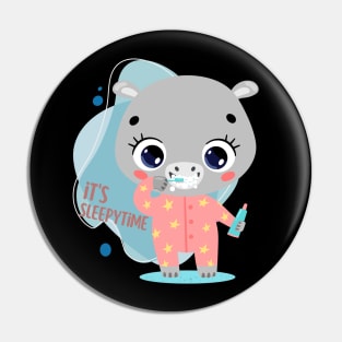 It's Sleepytime Cute and Smart Cookie Sweet little animal sleeping on a moon cute baby outfit Pin