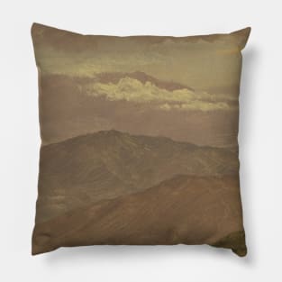 Landscape III by Frederic Edwin Church Pillow