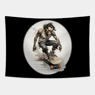 Skater Zombie Tapestry