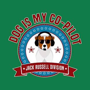 Jack Russell Is My Co-Pilot T-Shirt