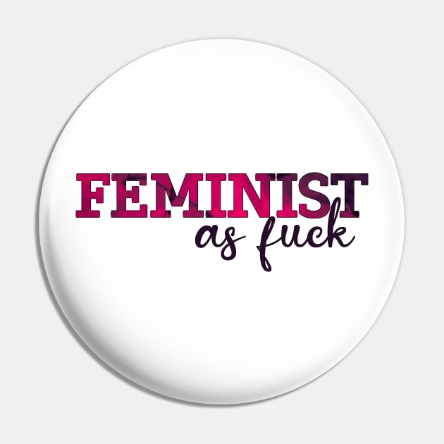 Feminist AF Pin by baranskini