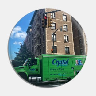 Green Truck, Harlem, Manhattan, New York City Pin