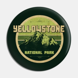 Yellowstone National Park Vintage Pin