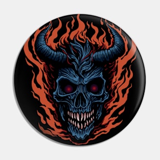 Dark Magic Skull Pin