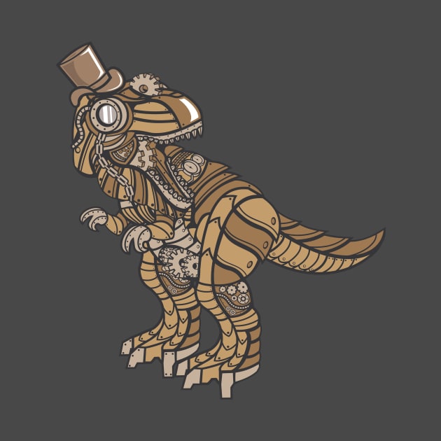 Steampunk Tyrannosaurus by Art-Man