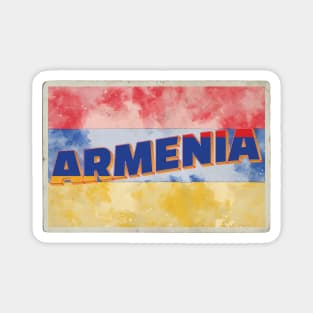 Armenia Vintage style retro souvenir Magnet