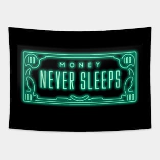 Money never sleeps Tapestry