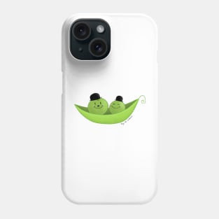 Laurel and Hardy Peas in a Pod Phone Case