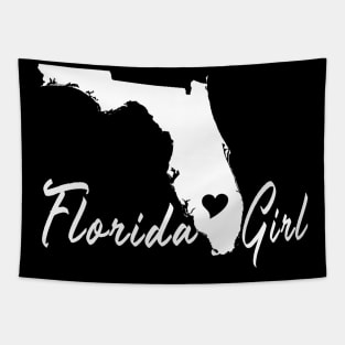 Girls for Florida I Love Florida Home Tee Florida Gift Tapestry