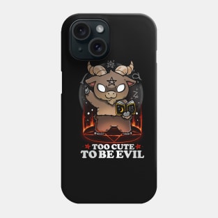 Too Cute to Be Evil Phone Case