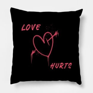 Love hurts Pillow