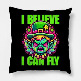 Zombie fairy boy Pillow