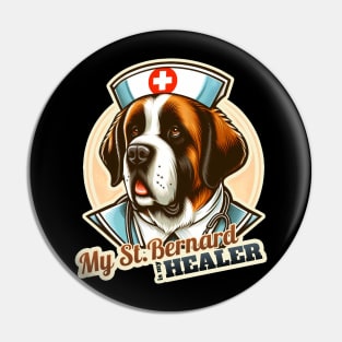 Doctor St. Bernard Pin