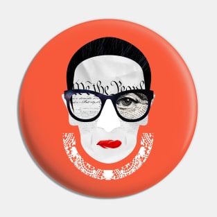 Ruth Bader Ginsburg - RBG Pin