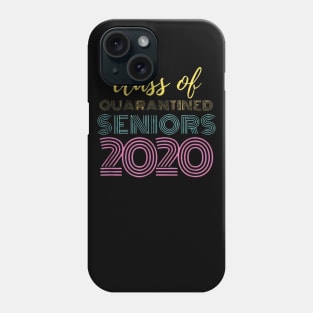 Class of 2020 Quarantined Seniors Flu Virus Quarantine Phone Case