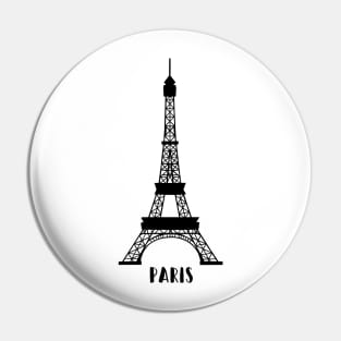 Paris, France Eiffel Tower Pin