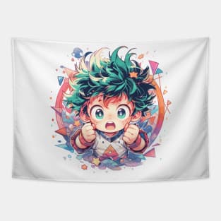 chibi midoriya Tapestry