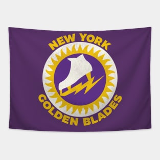 Defunct New York Golden Blades Hockey Team Tapestry