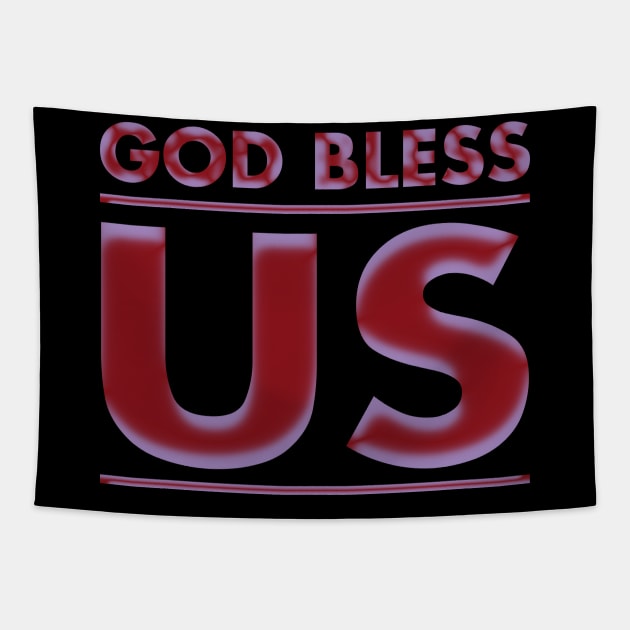 God bless us Tapestry by Dualima