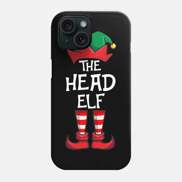 Head Elf Matching Family Christmas Phone Case by hazlleylyavlda