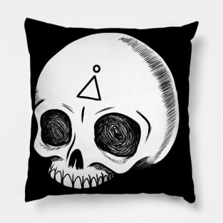 Ink Skull Pillow