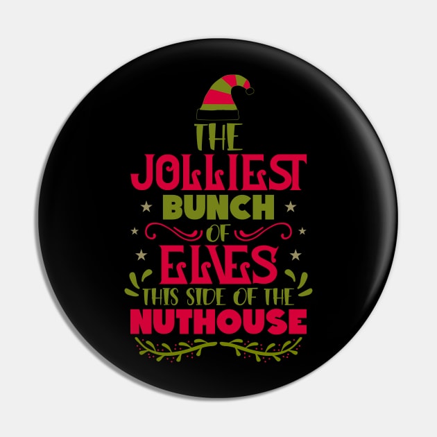 The jolliest bunch of elves Pin by holidaystore