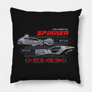 Fly into the Future Pillow