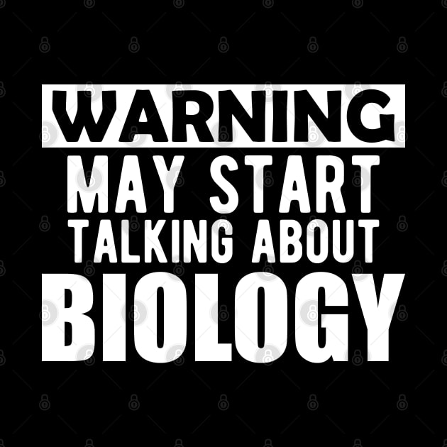 Biology - Warning may start talking about biology by KC Happy Shop