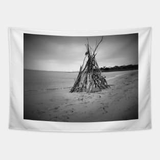 B&W Inverloch Beach Tapestry