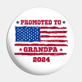 promoted to grandpa 2024 Pin