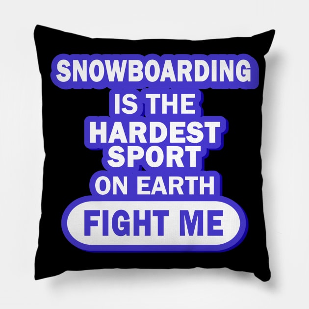 Men's Boys Snowboard Kite Snow Piste Powder Pillow by FindYourFavouriteDesign