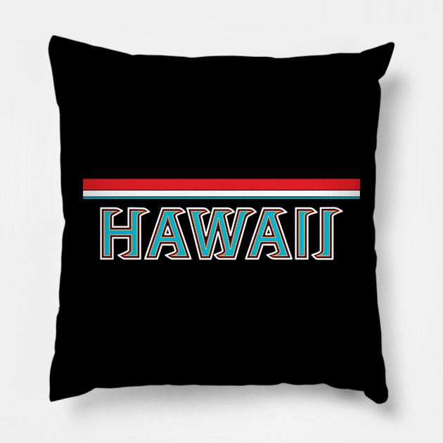 Hawaii Pillow by eighttwentythreetees