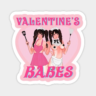 KAWAII CULTURE - Valentine's Babes Service Magnet