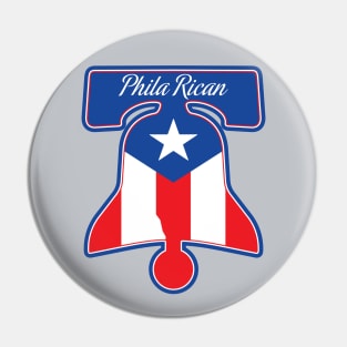 Phila Rican Bell Pin