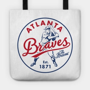 Old Style Atlanta Braves 2 by Buck Tee Tote