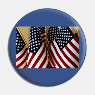 American Flags Pin