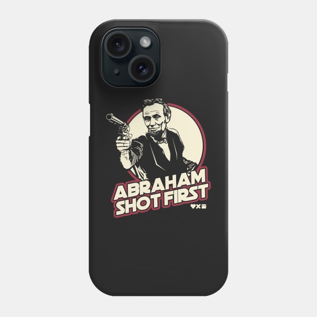 Love death & robots - Abraham Lincoln Shot First Phone Case by Vector-Planet