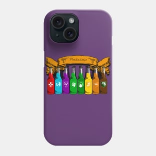 Zombie Perks Top Shelf Perkaholic on Purple Phone Case