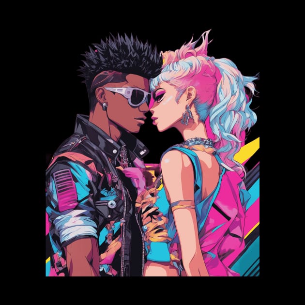 Anime Interracial Love by animegirlnft