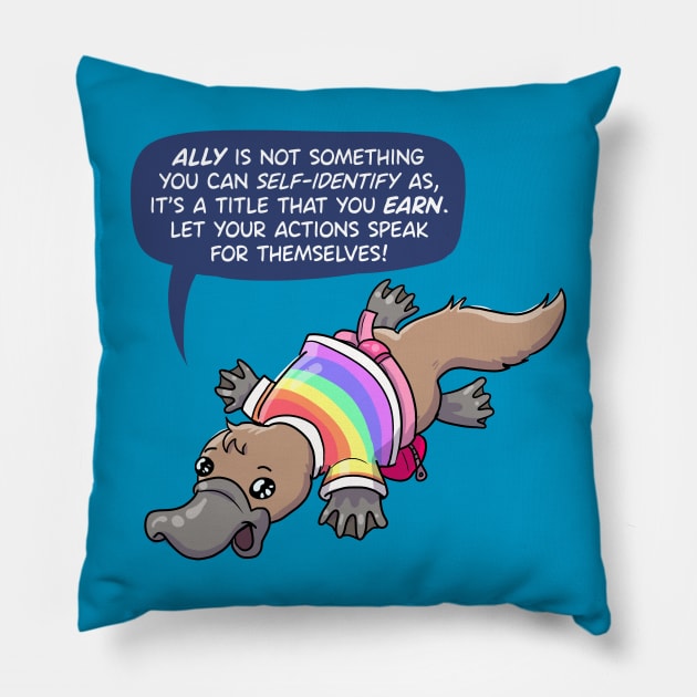 Ally Fanny Pack Platypus Pillow by sophielabelle