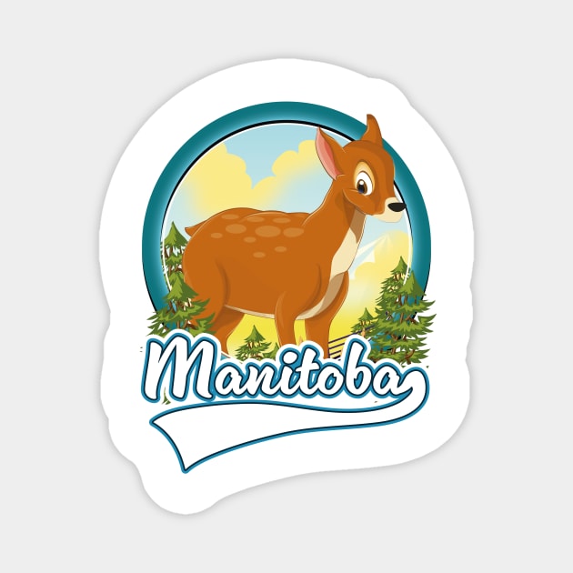 Manitoba Canada travel logo Magnet by nickemporium1