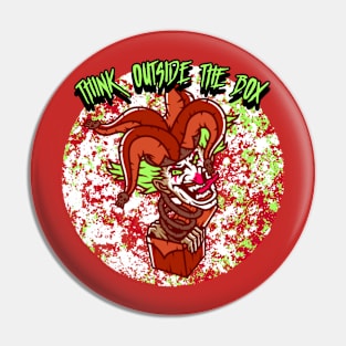 Think Outside The Box Pin