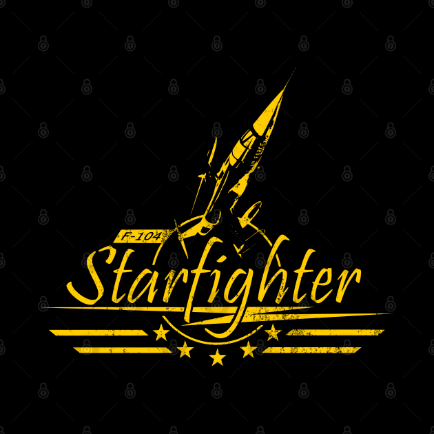 F-104 Starfighter (distressed) by TCP